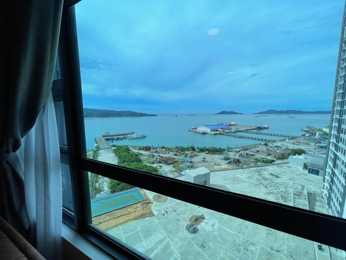 Seaview Luxury Condo Homestay 2Bed 2Bath Jesselton Quay By R2 Residence Kota Kinabalu Exterior foto
