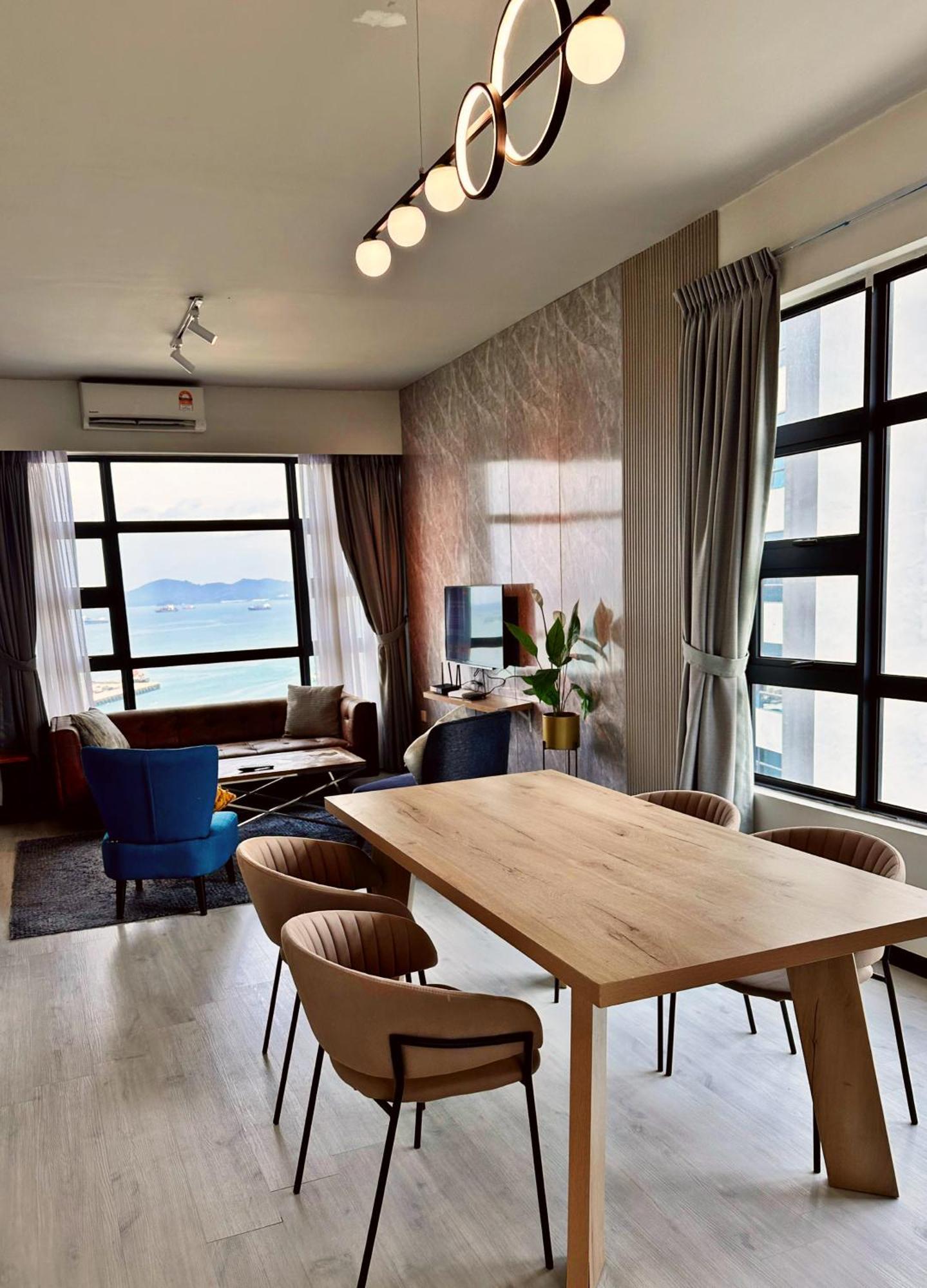 Seaview Luxury Condo Homestay 2Bed 2Bath Jesselton Quay By R2 Residence Kota Kinabalu Exterior foto