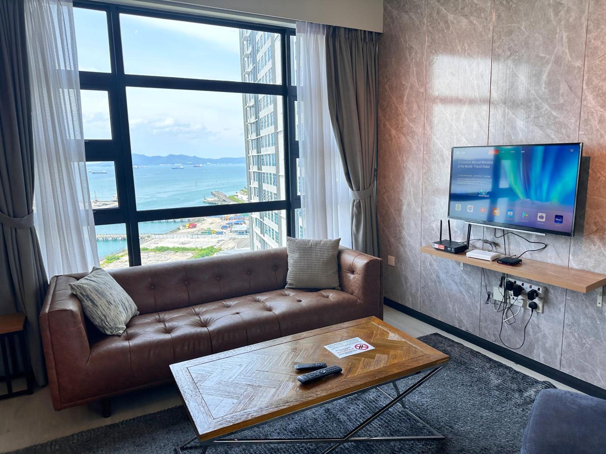 Seaview Luxury Condo Homestay 2Bed 2Bath Jesselton Quay By R2 Residence Kota Kinabalu Exterior foto